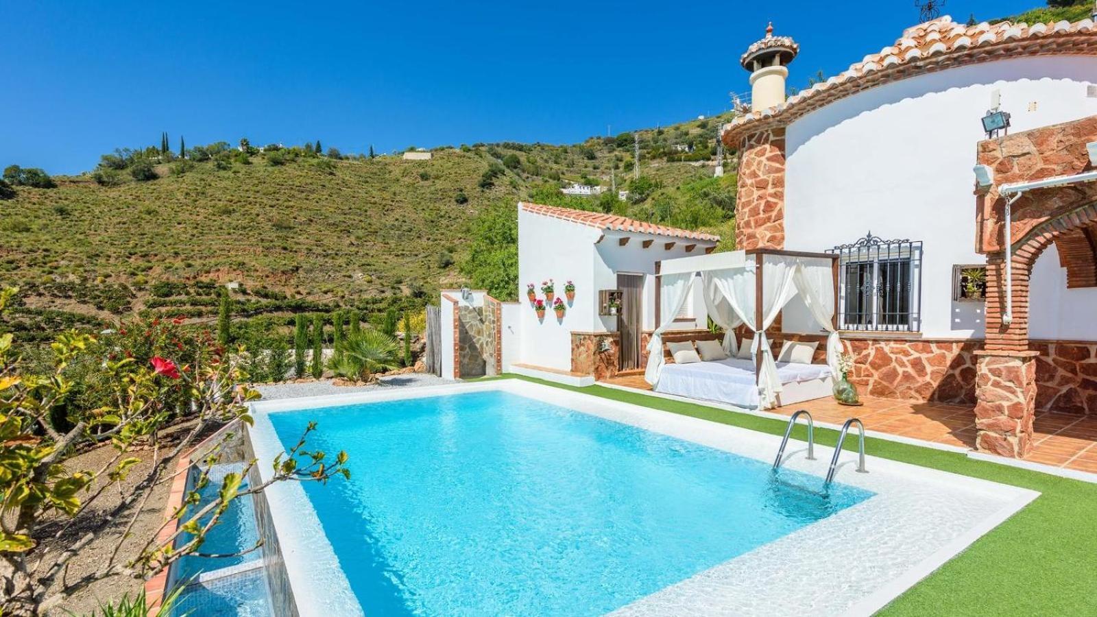 Villa Las Palmeras De Torrox By Ruralidays Esterno foto