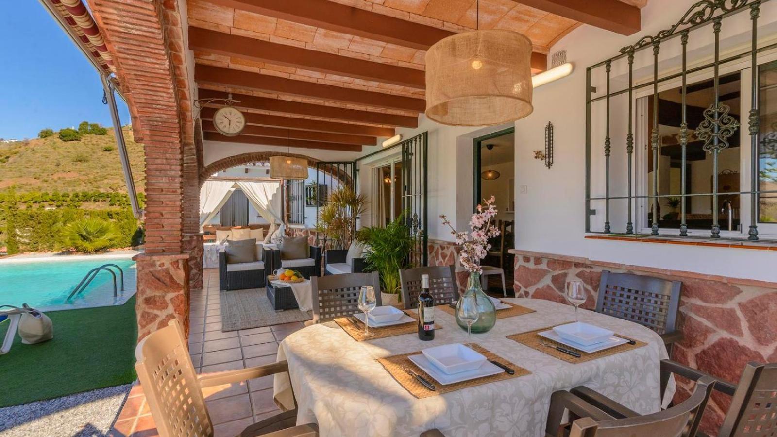 Villa Las Palmeras De Torrox By Ruralidays Esterno foto