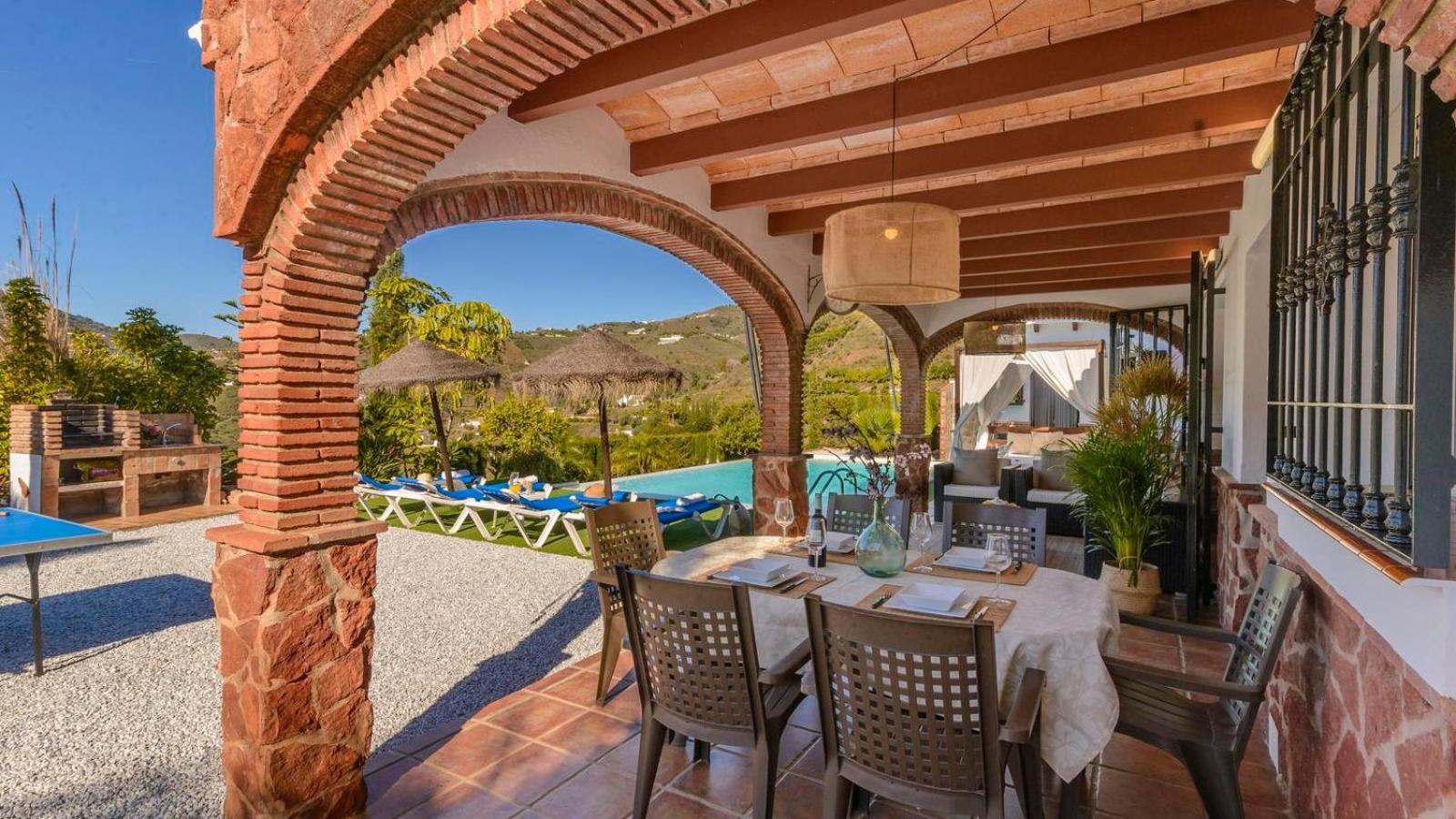 Villa Las Palmeras De Torrox By Ruralidays Esterno foto