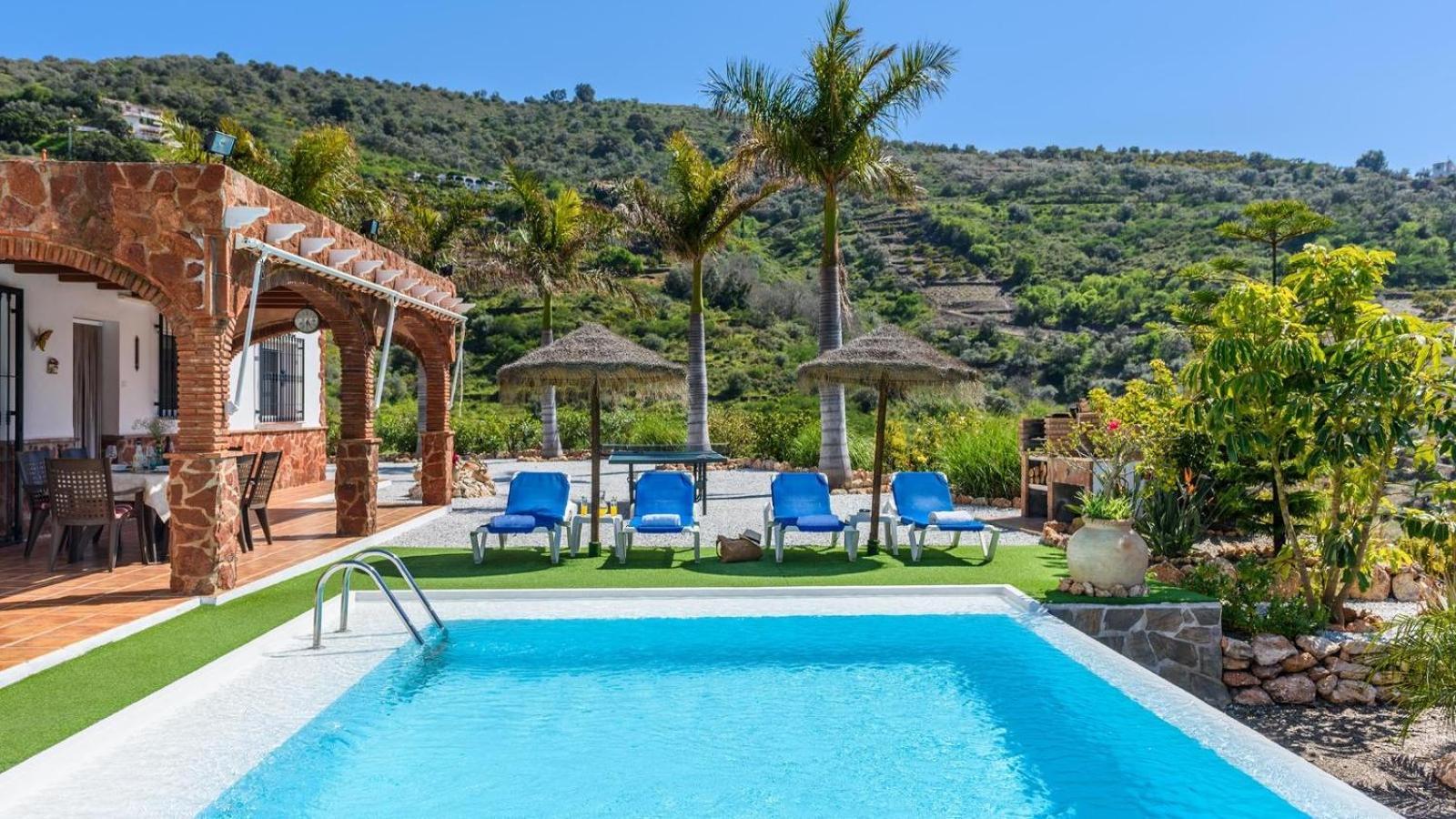 Villa Las Palmeras De Torrox By Ruralidays Esterno foto