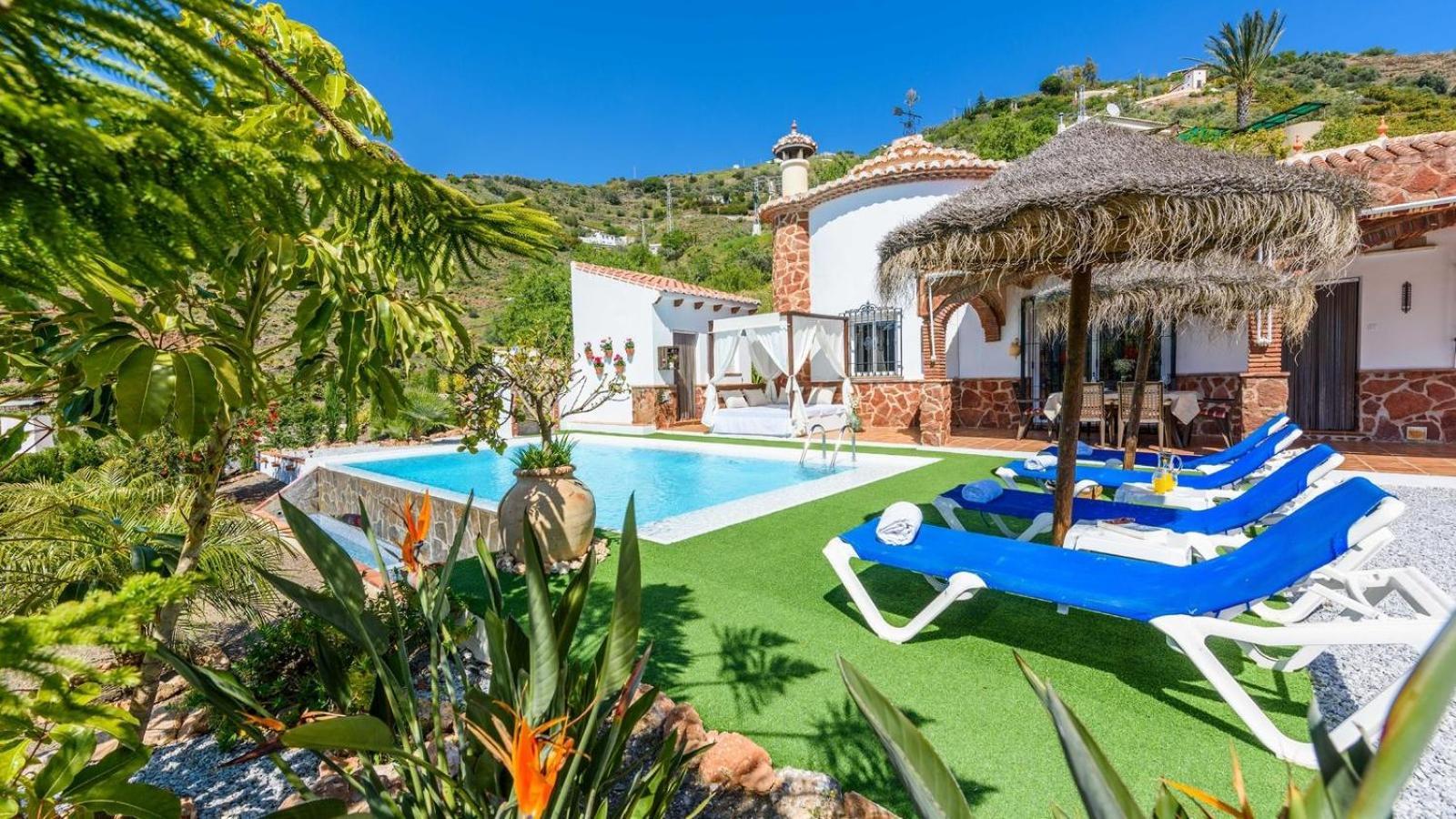 Villa Las Palmeras De Torrox By Ruralidays Esterno foto